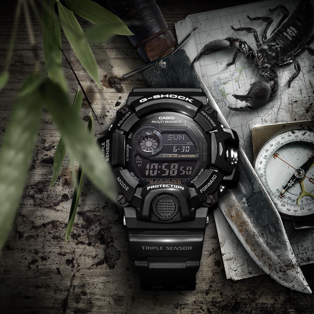 zegarek G-Shock GW-9400-1BER czarny G-SHOCK Master of G