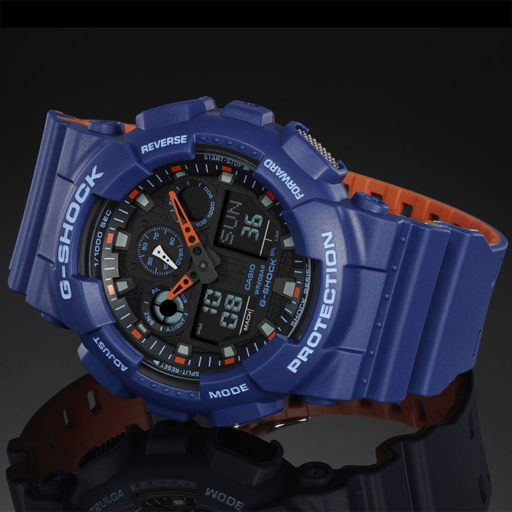 G-Shock GA-100L-2AER zegarek męski G-SHOCK Original