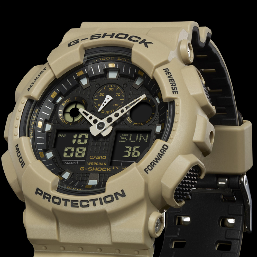 G-Shock GA-100L-8AER zegarek męski G-SHOCK Original
