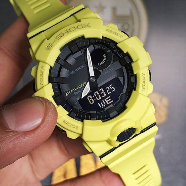 zegarek G-Shock GBA-800-9AER G-SQUAD BLUETOOTH SYNC STEP TRACKER G-SHOCK Original mineralne