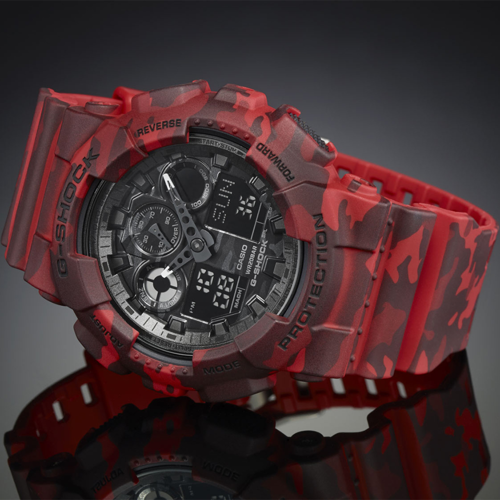G-Shock GA-100CM-4AER zegarek męski G-SHOCK Style