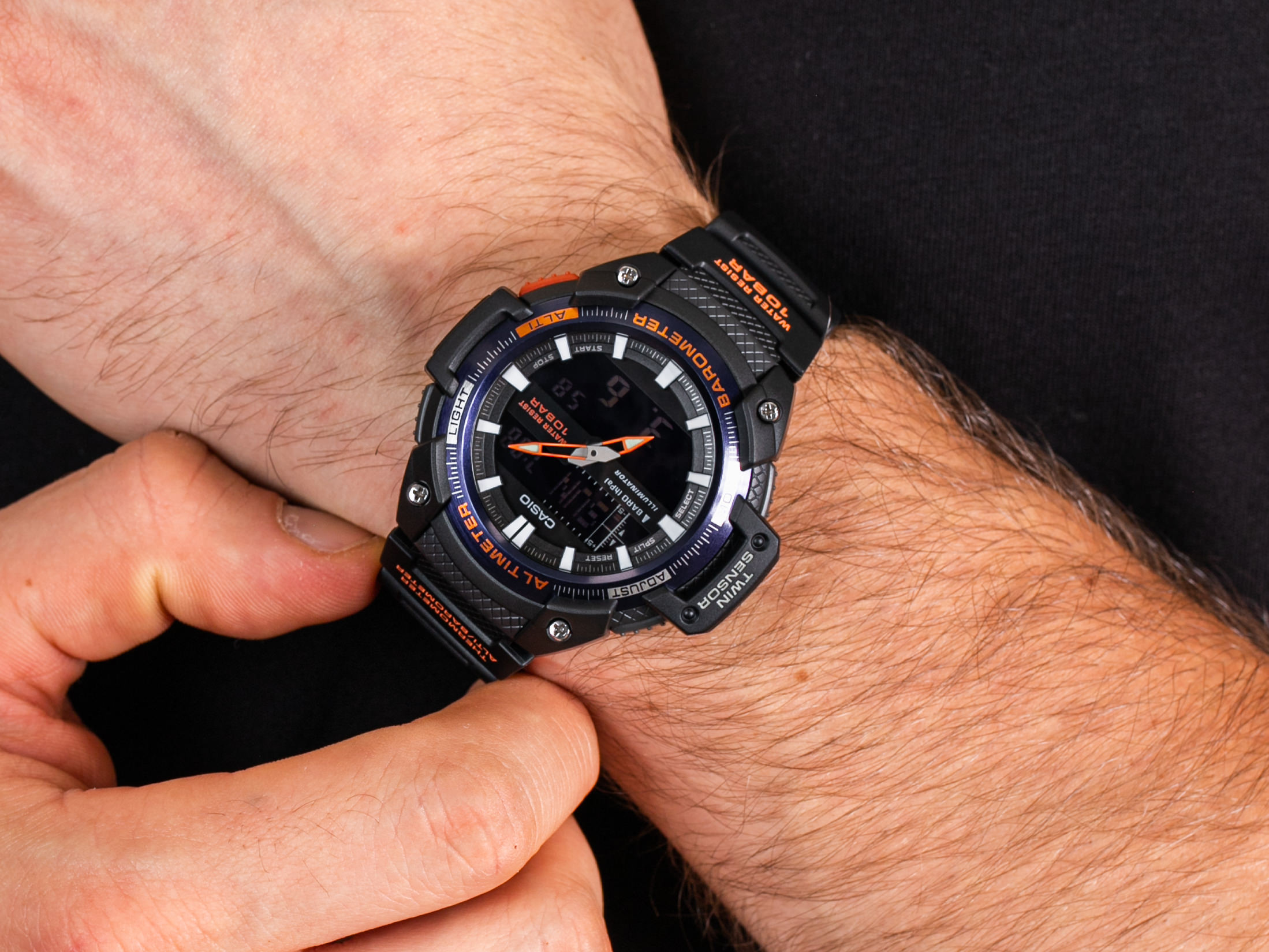 Casio SGW-450H-2BER zegarek sportowy Sportowe