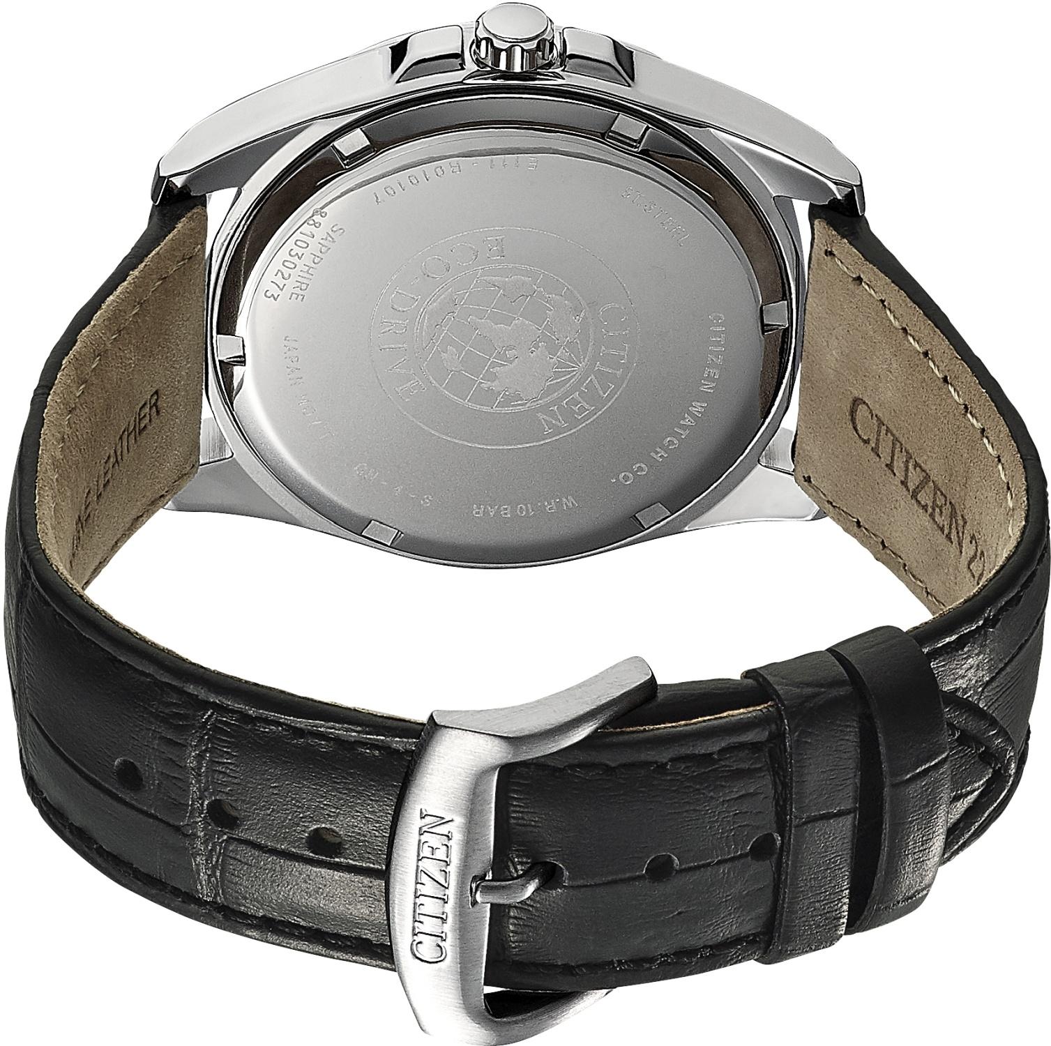 Citizen BM7108-14E męski zegarek Ecodrive pasek