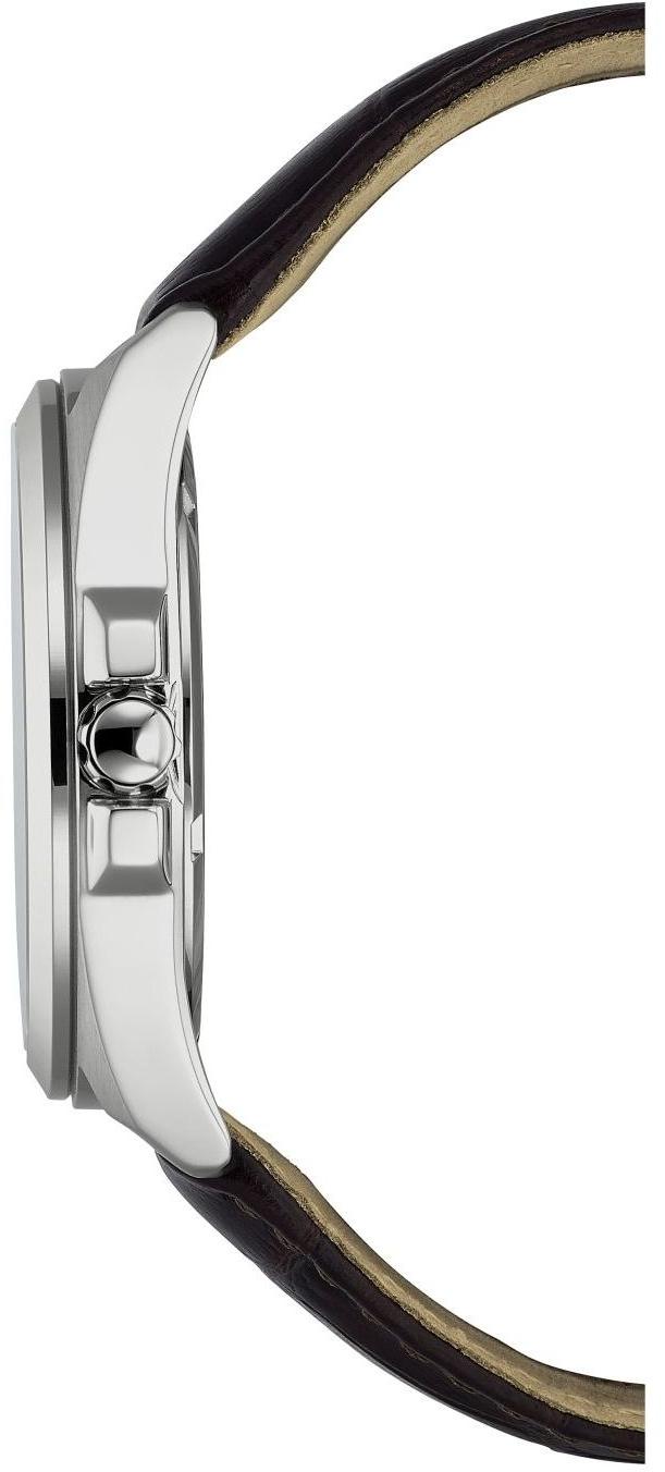 Citizen BM7108-22L zegarek srebrny klasyczny Ecodrive pasek - miniatura 3