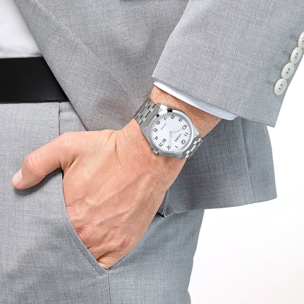zegarek Citizen BM7108-81A srebrny Elegance