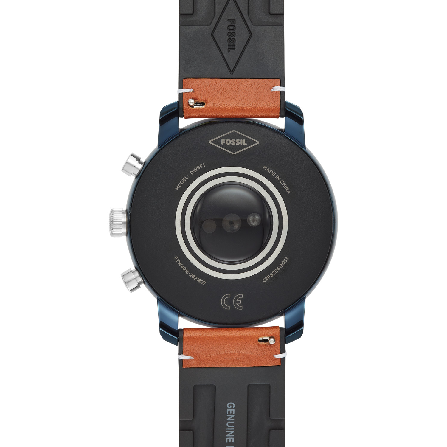 Fossil Smartwatch FTW4016 zegarek srebrny fashion/modowy Fossil Q pasek - miniatura 4