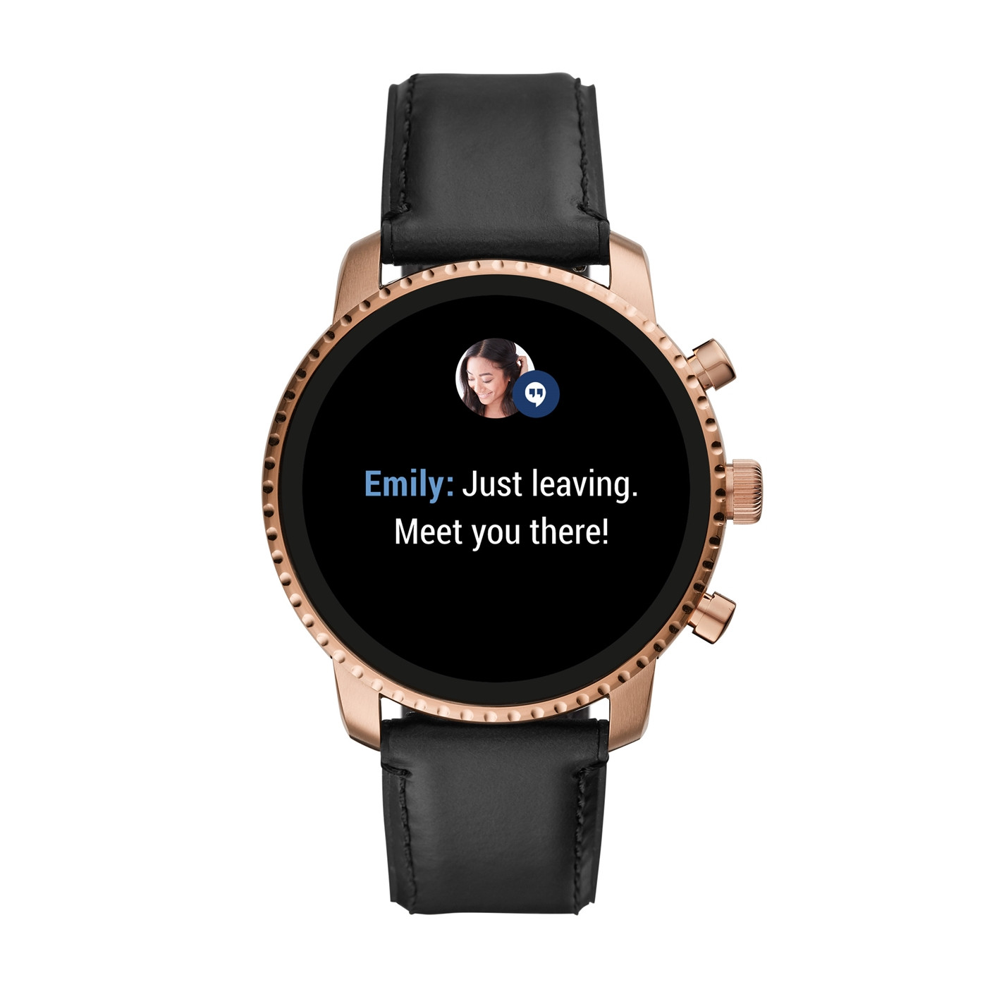 Fossil Smartwatch FTW4017 męski zegarek Fossil Q pasek - miniatura 4