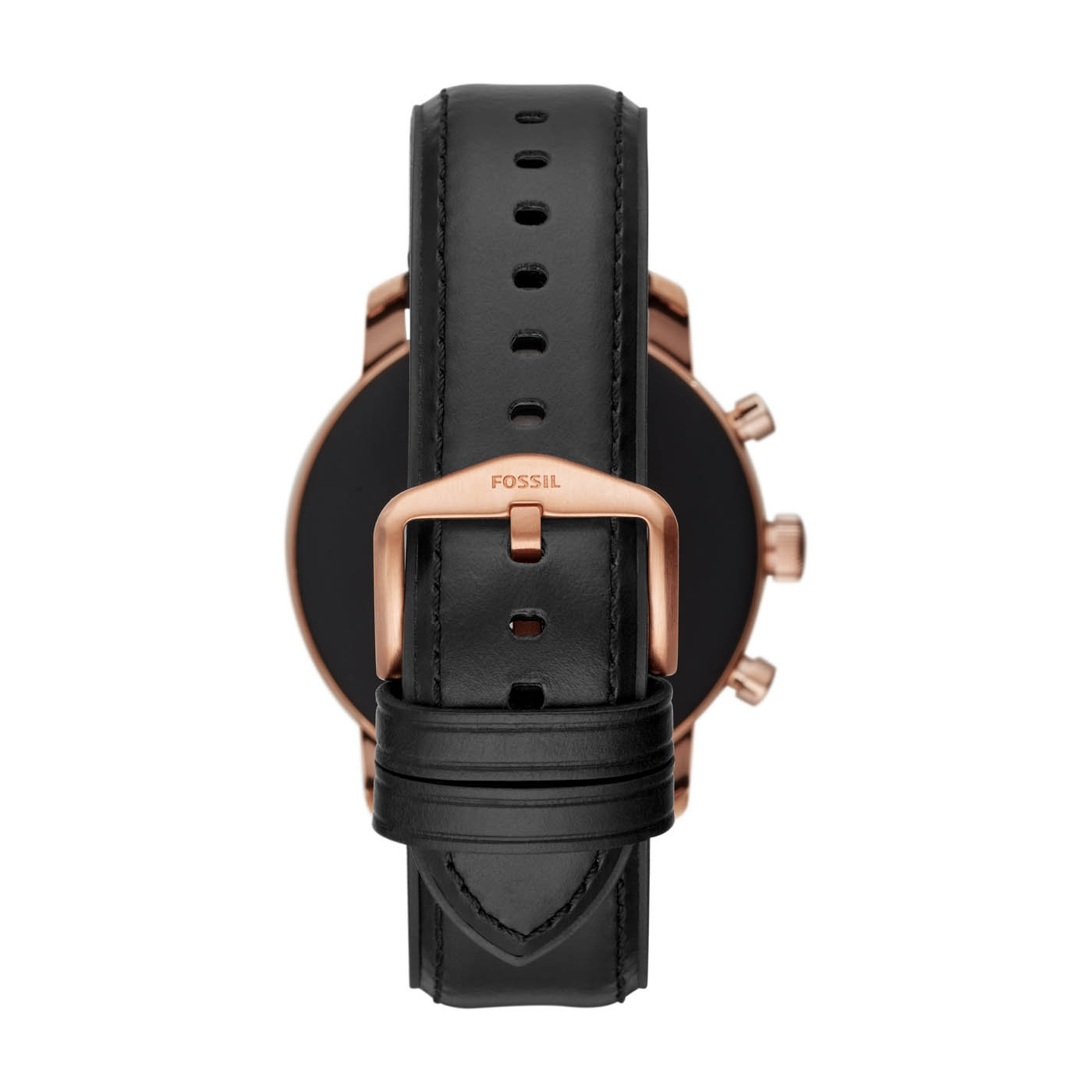 zegarek Fossil Smartwatch FTW4017 kwarcowy męski Fossil Q Gen 4 Smartwatch Explorist HR Black Leather - miniatura 7