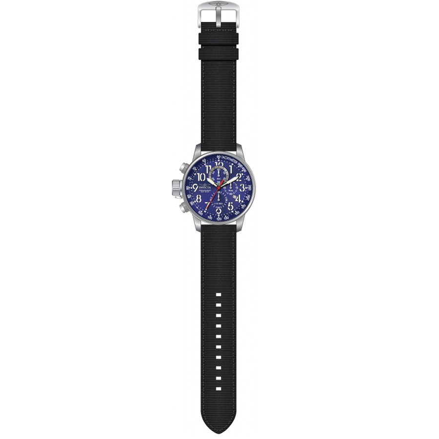 Invicta 1513 zegarek srebrny sportowy Force pasek