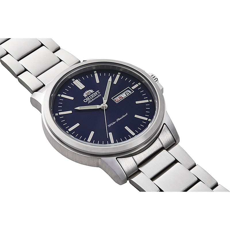 Orient RA-AA0C02L19B zegarek srebrny klasyczny Contemporary bransoleta