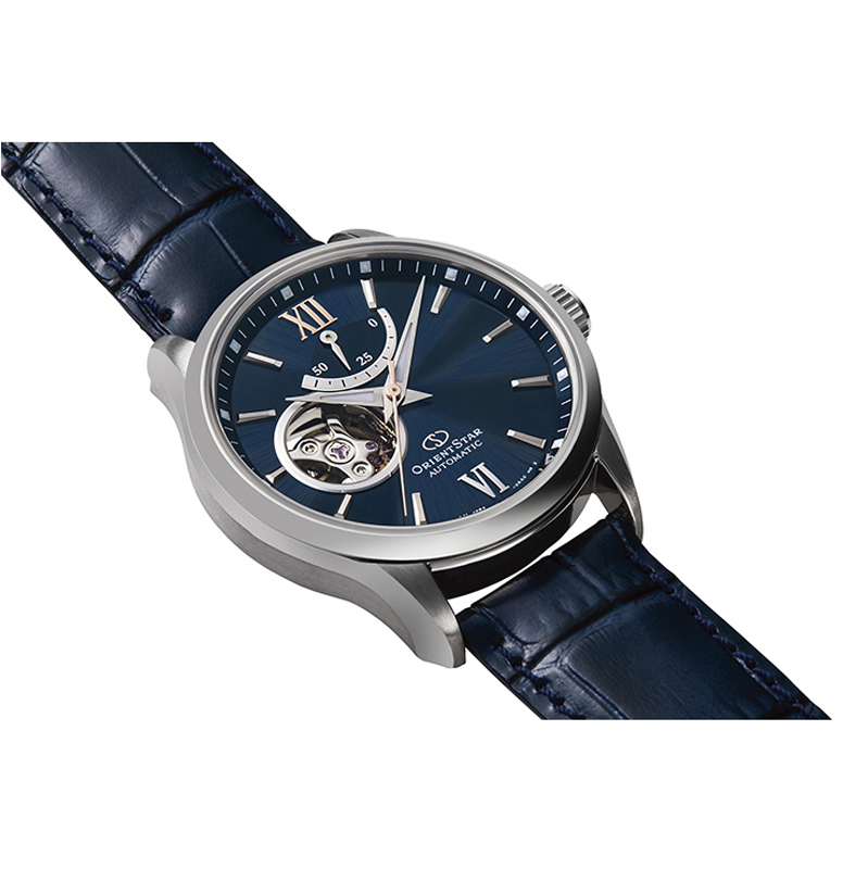 Orient Star RE-AT0006L00B zegarek srebrny klasyczny Contemporary pasek