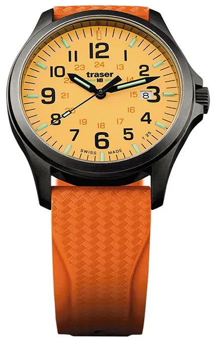 Traser TS-107423 P67 Officer Pro P67 Officer Pro GunMetal Orange - zdjęcie 1
