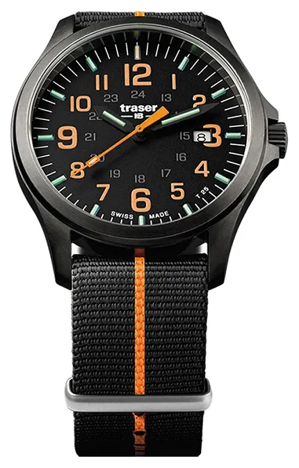 Traser TS-107425 P67 Officer Pro P67 Officer Pro GunMetal Black/Orange