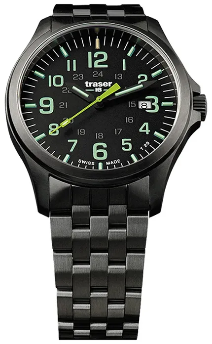 Traser TS-107869 P67 Officer Pro P67 Officer Pro GunMetal Black/Lime