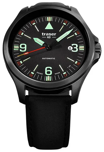 Traser TS-108075 P67 Officer Pro P67 Officer Pro Automatic Black