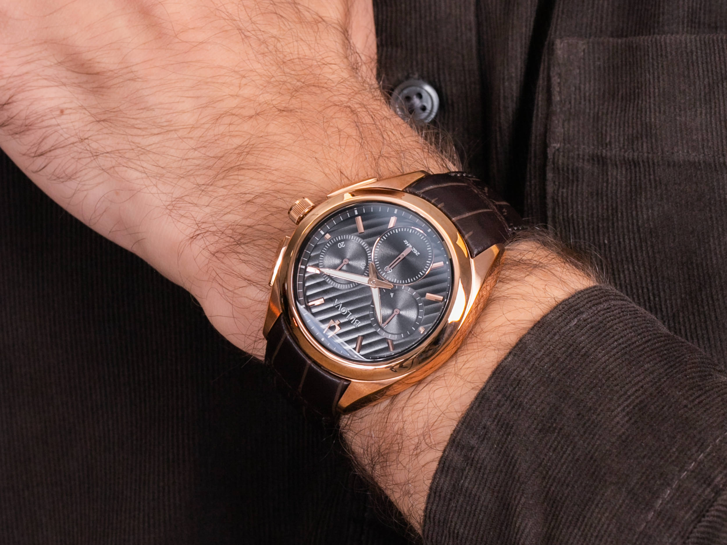Bulova 97A124 zegarek elegancki CURV