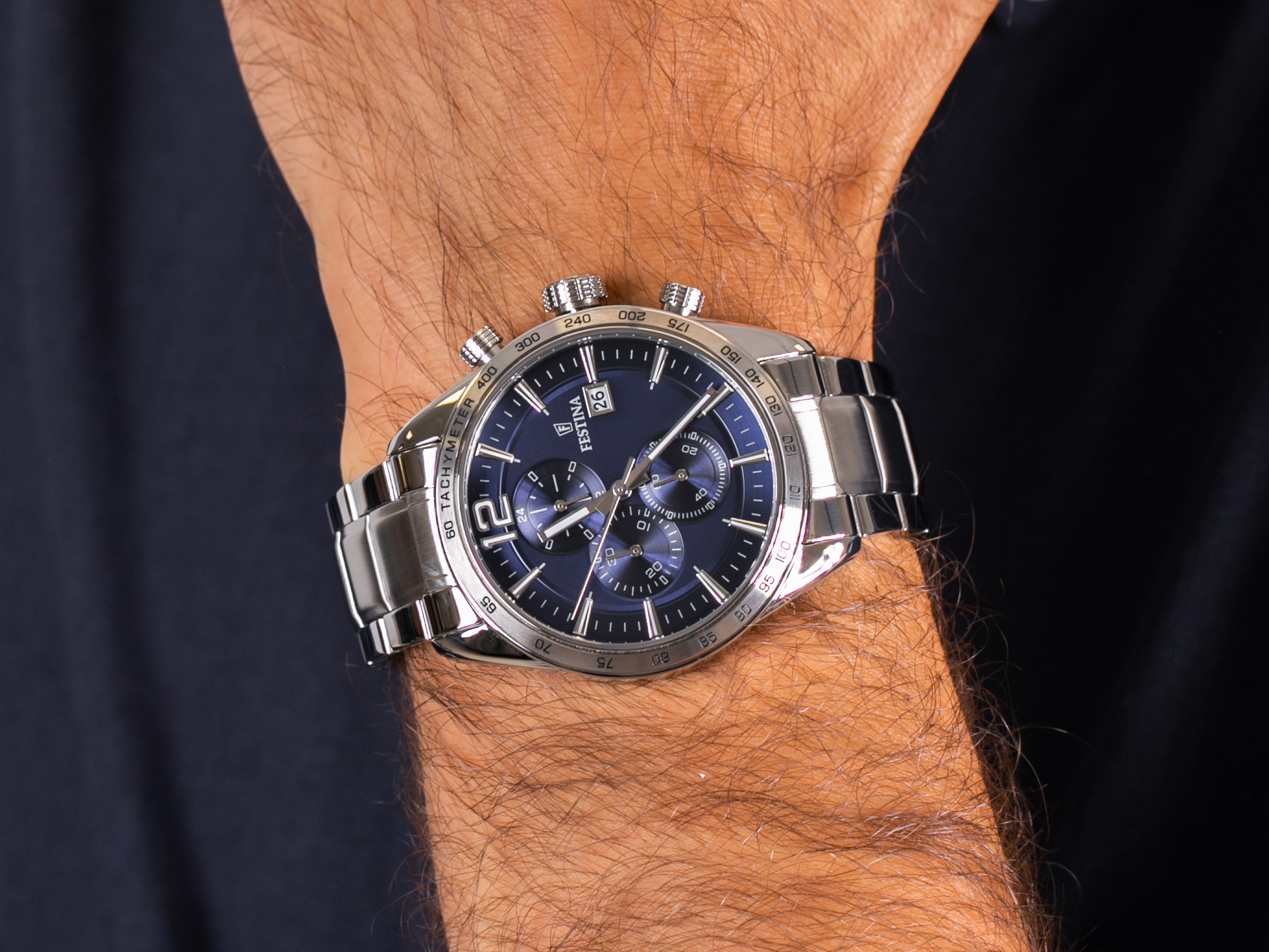Festina F16759-3 Chronograph zegarek sportowy Chronograf - miniatura 6