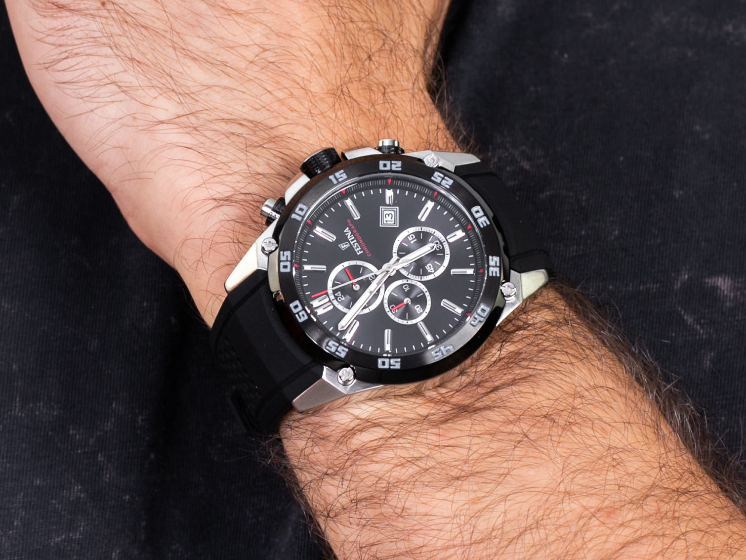 Festina F20330-5 The Originals Chronograph zegarek sportowy Chronograf - miniatura 2