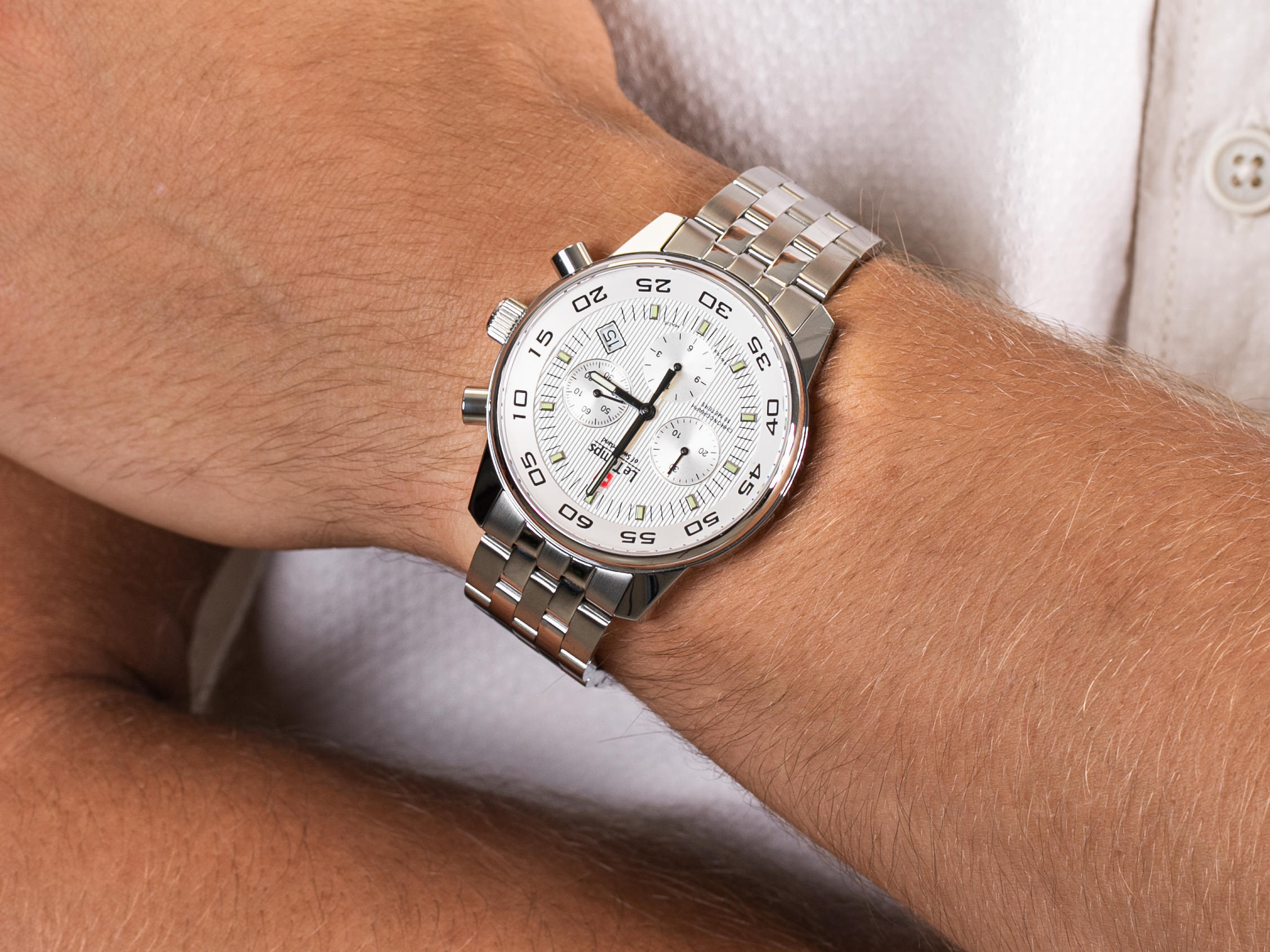 Le Temps LT1066.21BS01 Swiss Military zegarek klasyczny Swiss Military