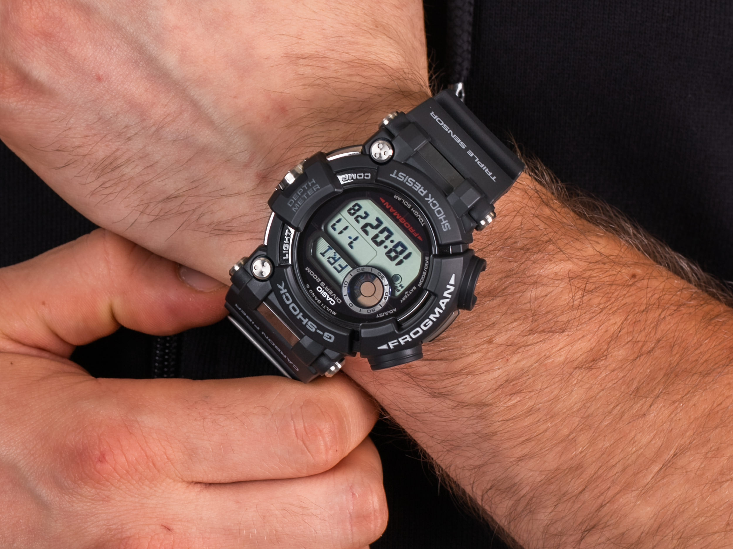 G-Shock GWF-D1000-1ER FROGMAN zegarek sportowy G-SHOCK Master of G - miniatura 2