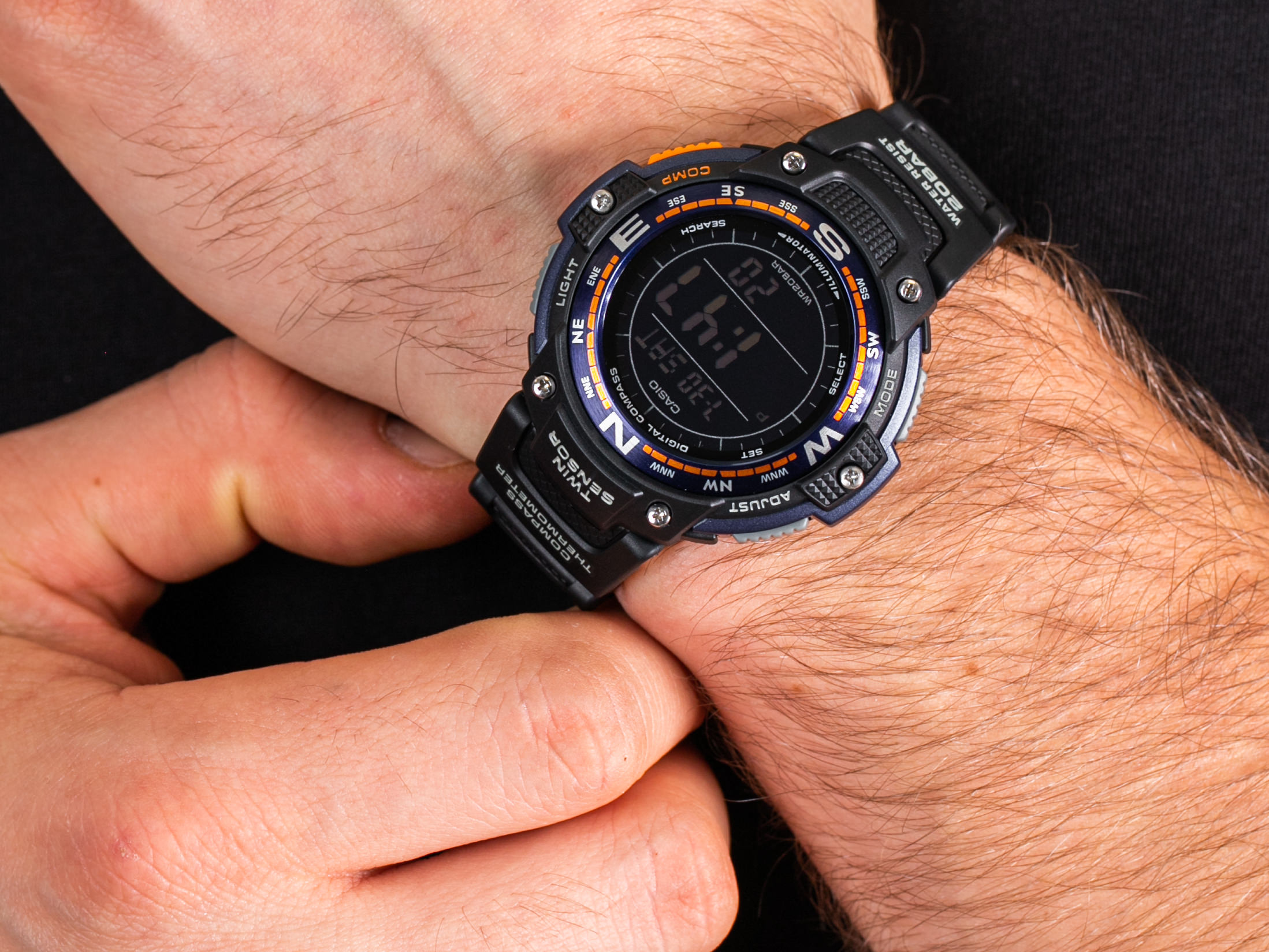 Casio SGW-100-2BER zegarek sportowy Sportowe