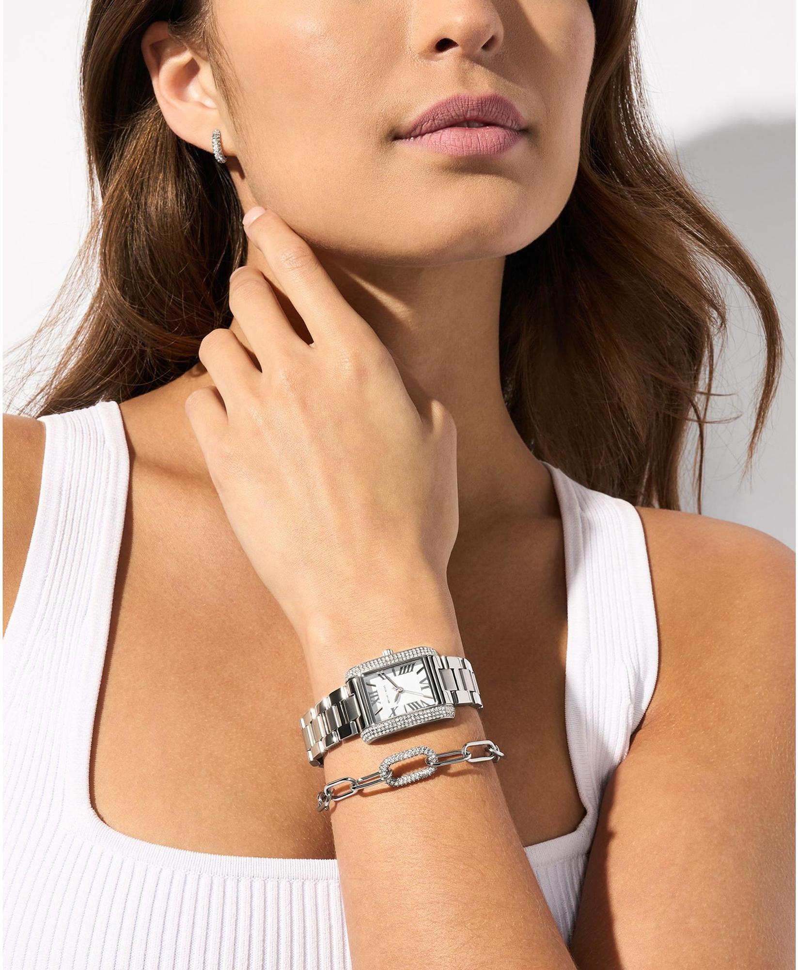 zegarek Michael Kors MK4839SET srebrny Damskie