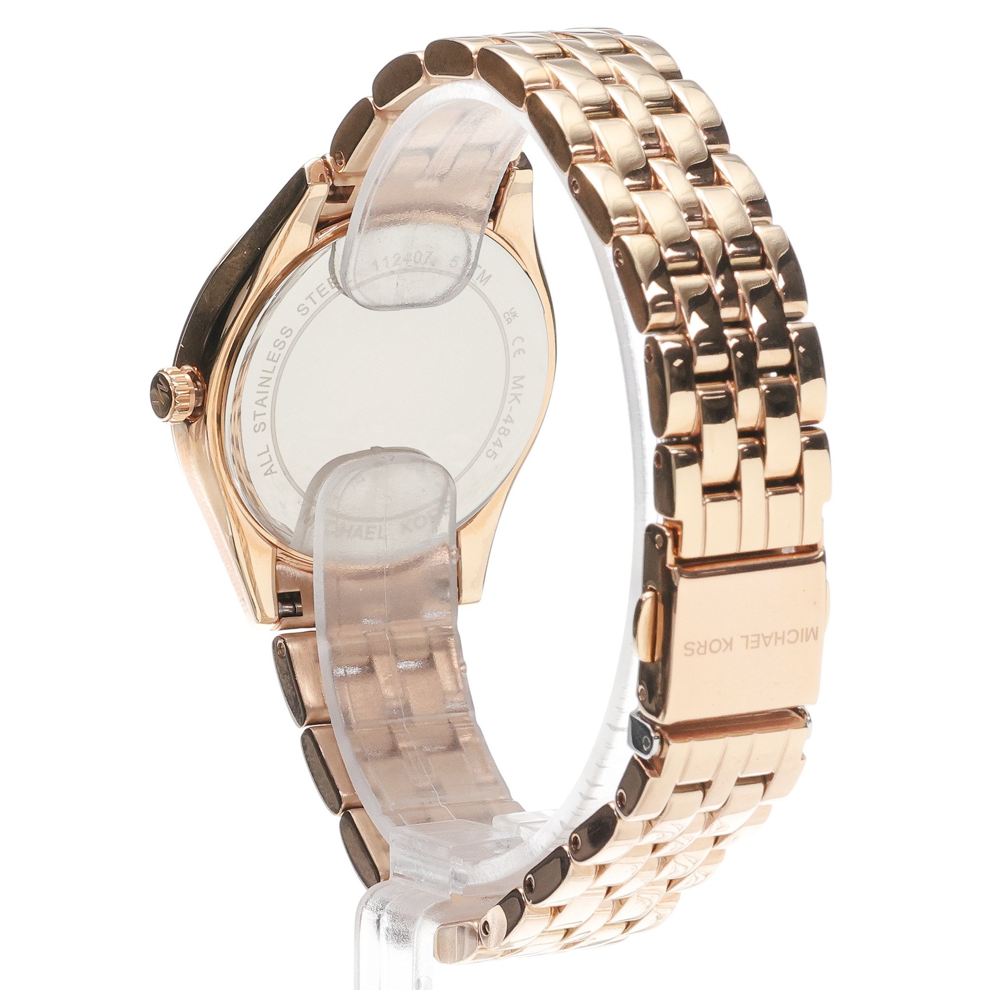 zegarek Michael Kors MK4845 różowe złoto Damskie