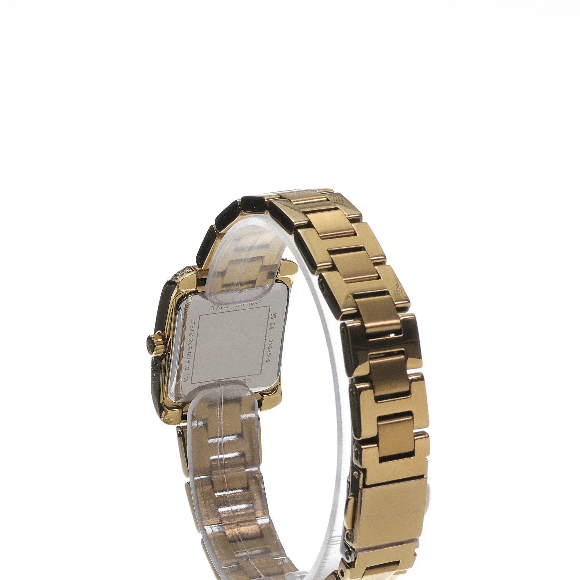 zegarek Michael Kors MK4867 kwarcowy damski Damskie EMERY Gold Stainless Steel 33mm - miniatura 4