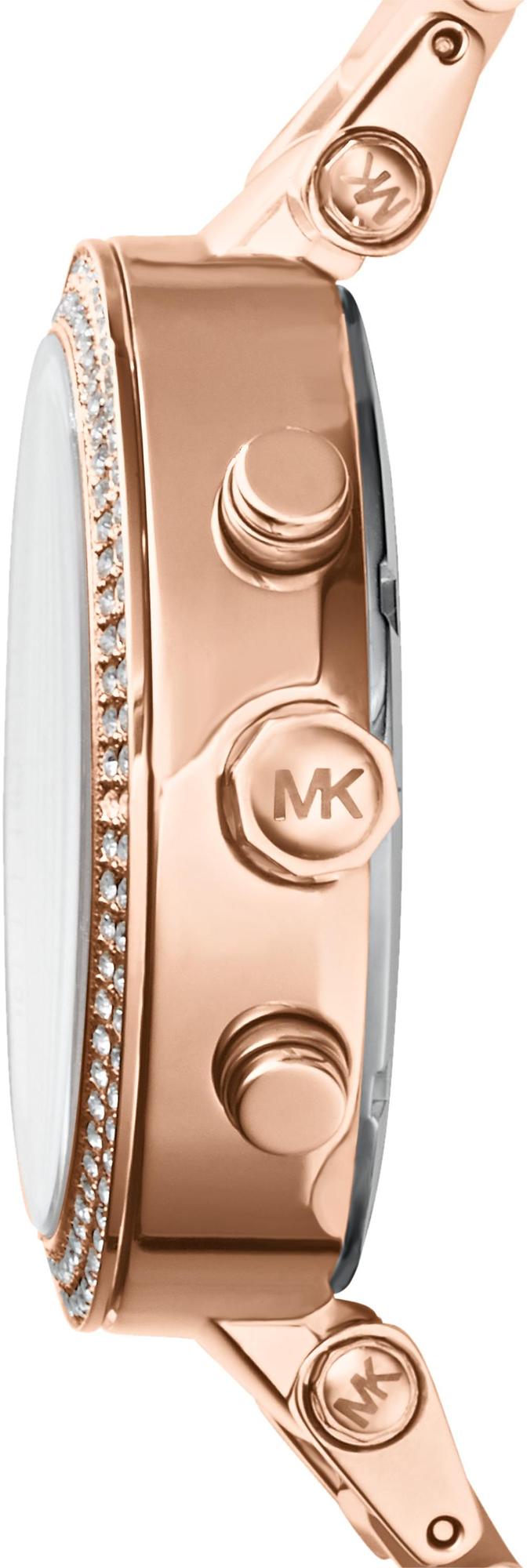 zegarek Michael Kors MK5896 różowe złoto Parker - miniatura 4
