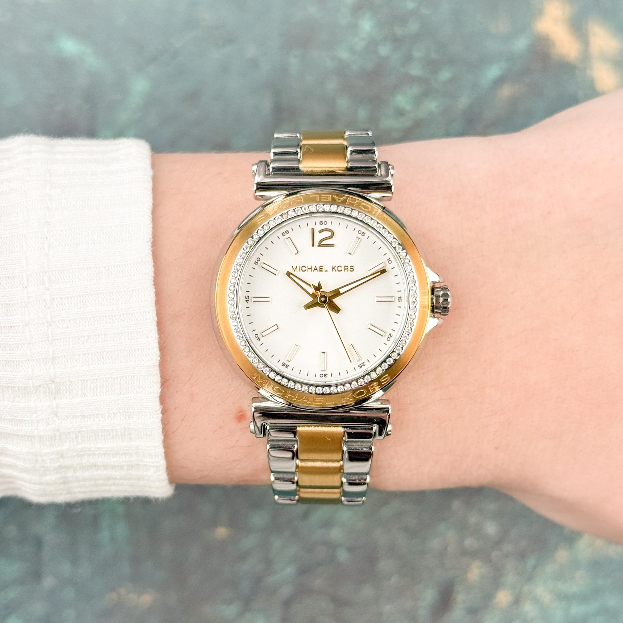 zegarek Michael Kors MK7492 kwarcowy damski Damskie Maren Bicolor - miniatura 10