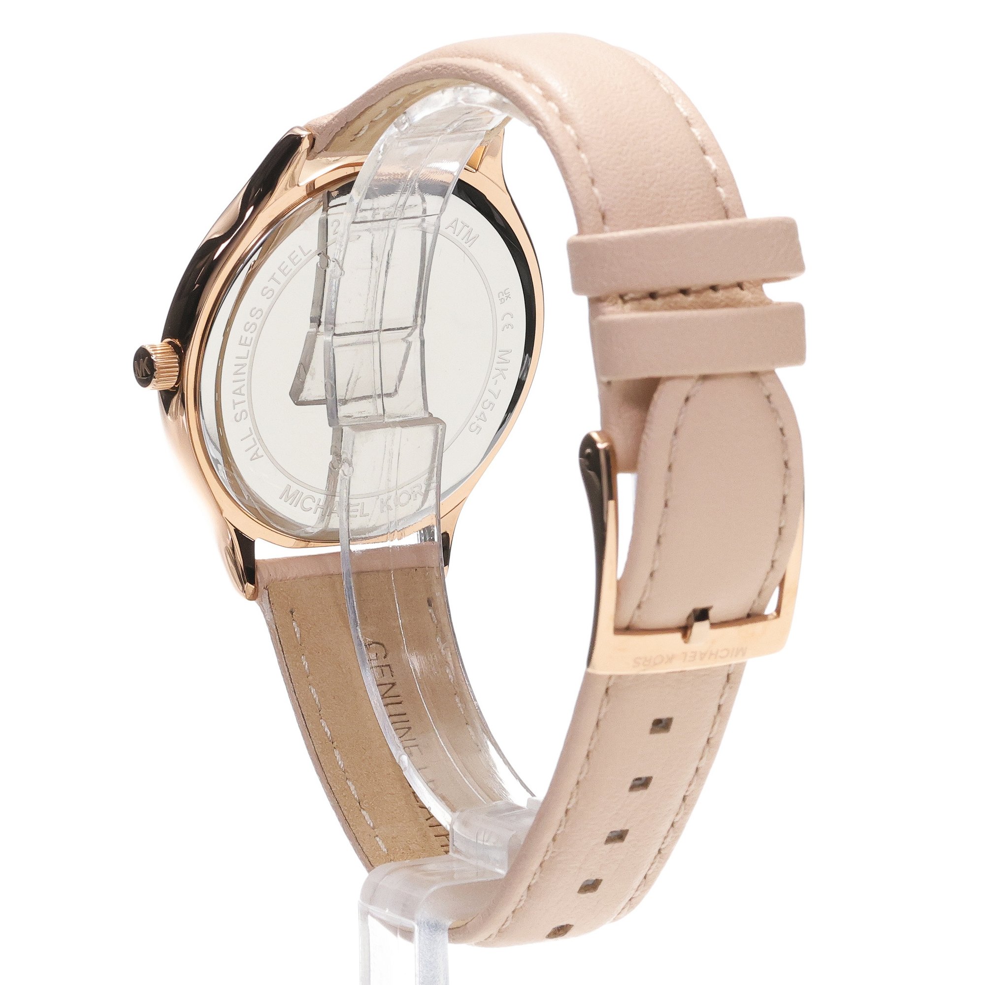 zegarek Michael Kors MK7545 różowe złoto Slim Runway - miniatura 4