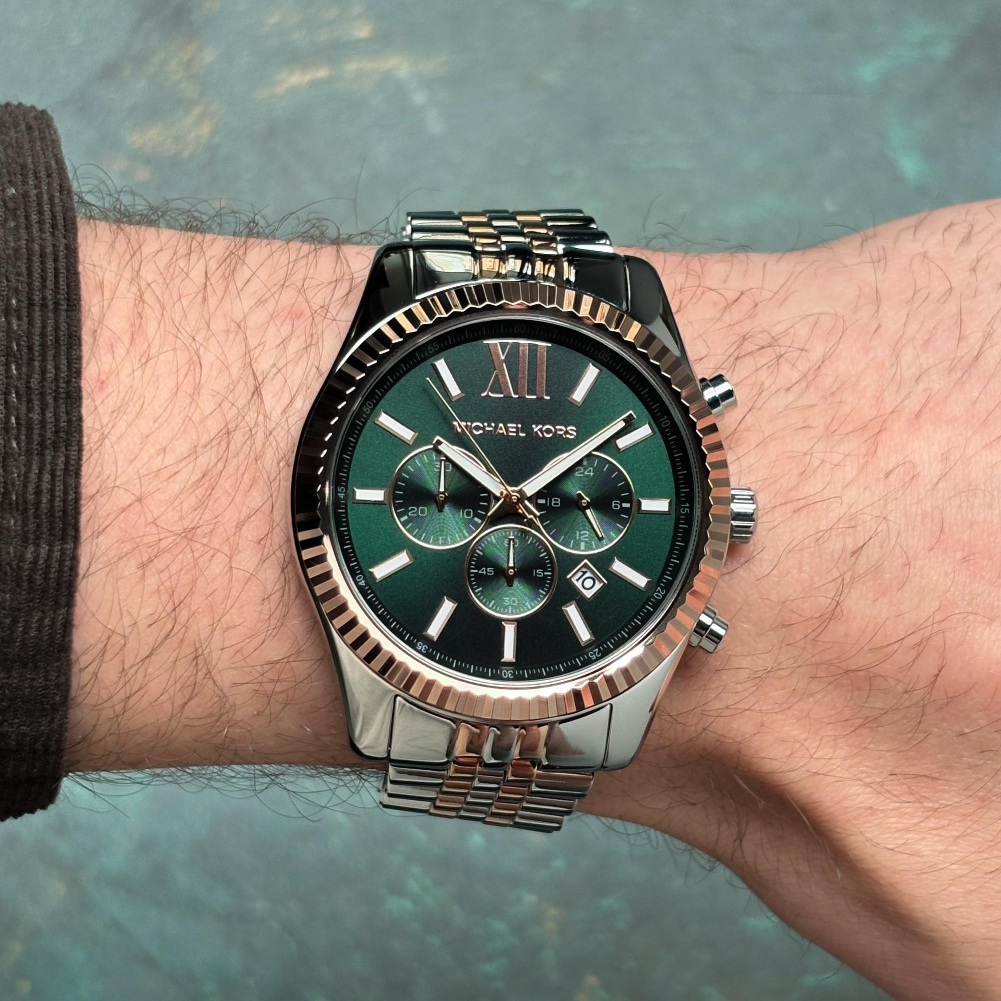 zegarek Michael Kors MK9265 kwarcowy męski Męskie Lexington Chronograph - miniatura 6