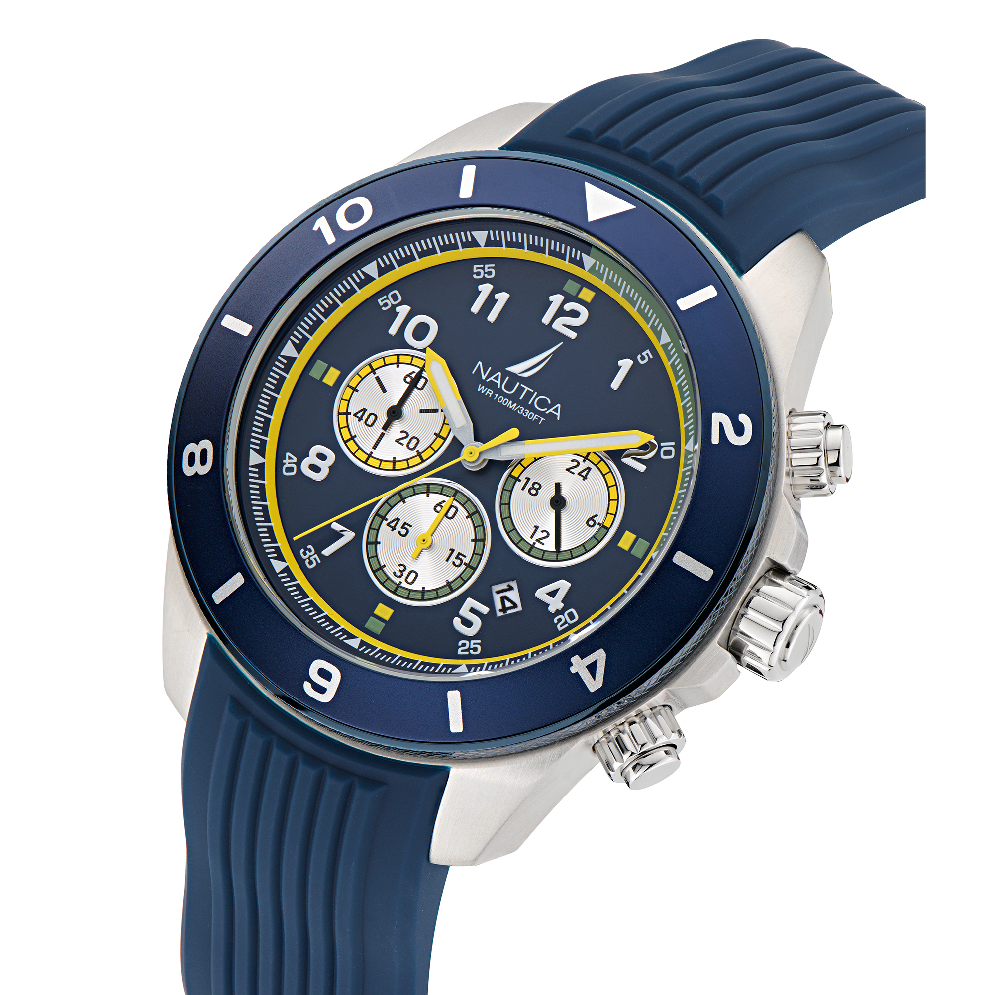 zegarek NAPNOS402 męski z chronograf Pasek