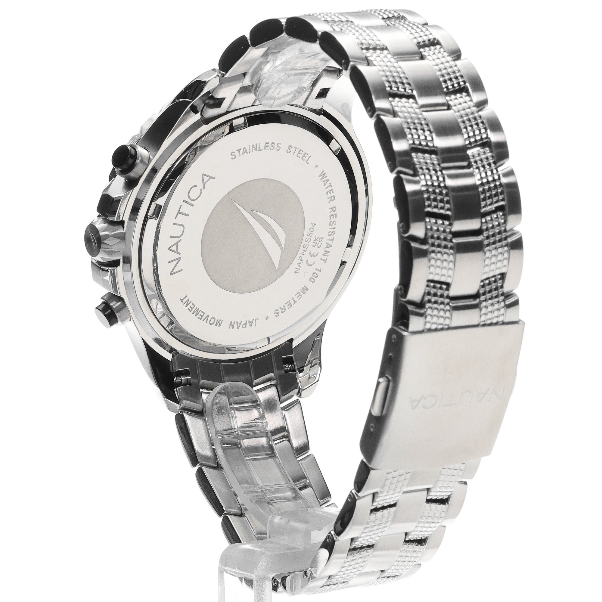 zegarek Nautica NAPNSS504 srebrny Męskie
