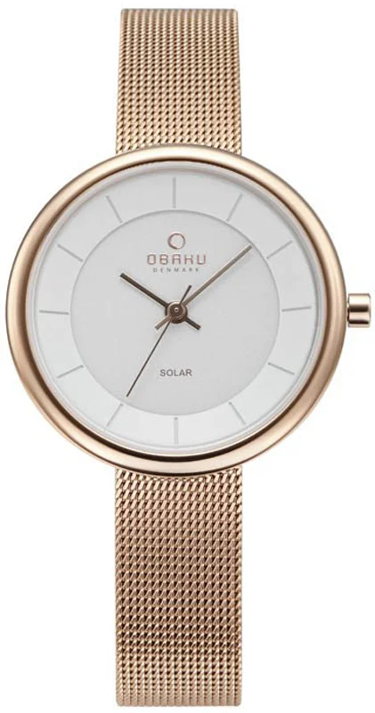 Obaku Denmark V206LRVWMV Solar LYS - ROSE - zdjęcie 1