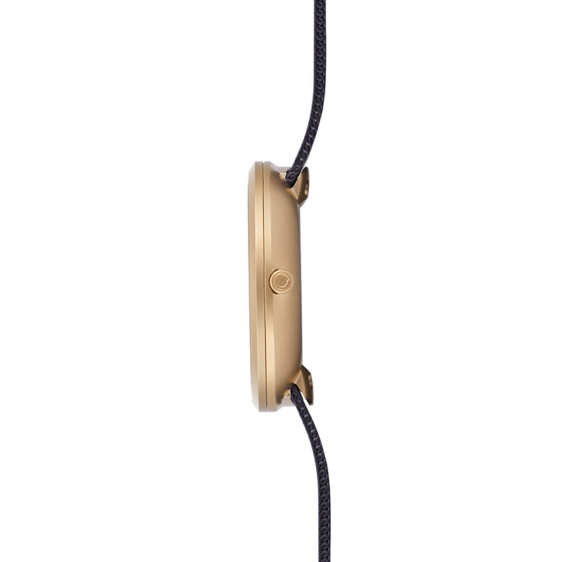 zegarek Obaku Denmark V219LXVNMN kwarcowy damski Slim HASSEL LILLE - WALNUT - miniatura 2