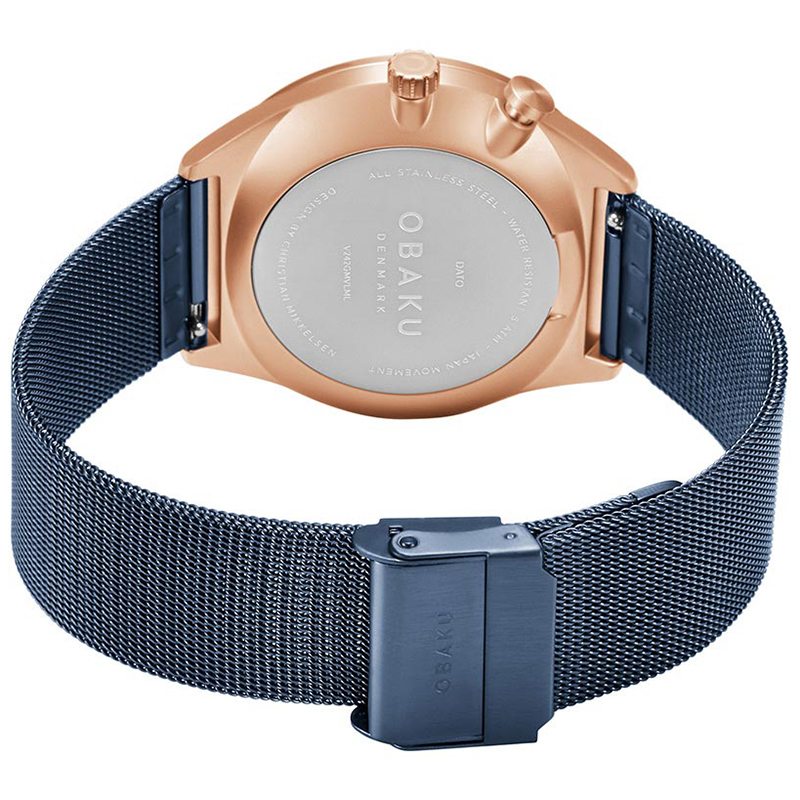 Obaku Denmark V242GMVLML DATO - OCEAN zegarek klasyczny Slim