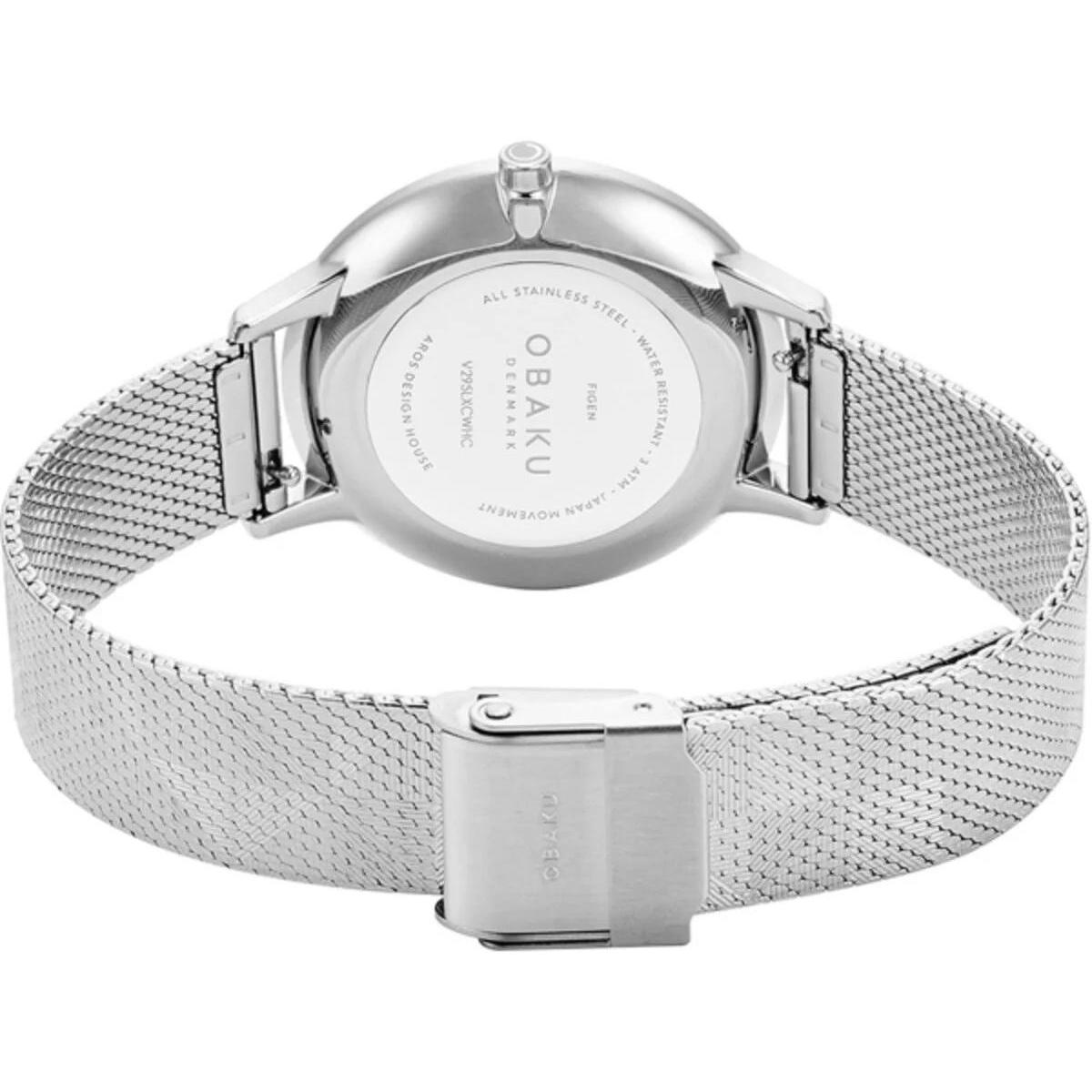 zegarek Obaku Denmark V295LXCWHC kwarcowy damski Damskie FIGEN - SILVER