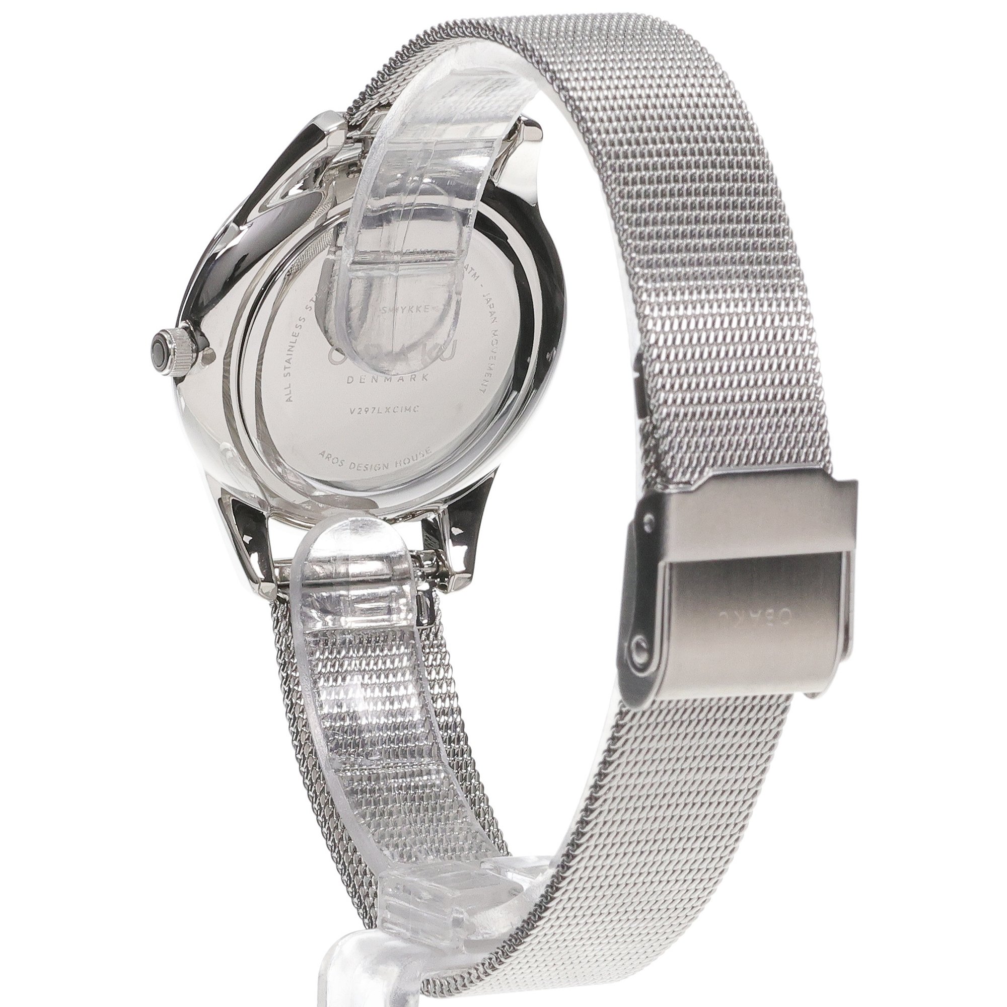zegarek Obaku Denmark V297LXCIMC kwarcowy damski Damskie SMYKKE - STEEL - miniatura 4