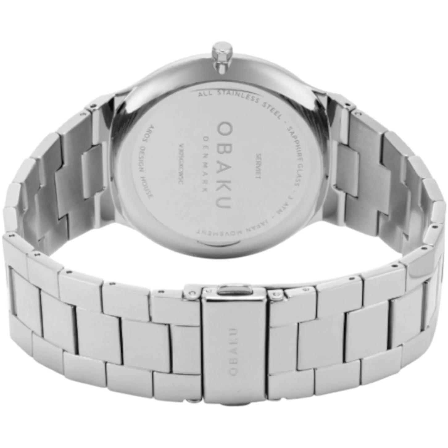 zegarek Obaku Denmark V305LXCWSC srebrny Damskie - miniatura 7