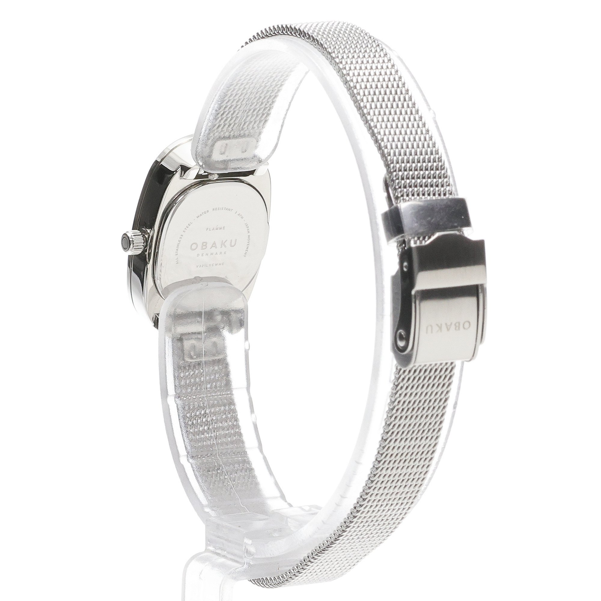 zegarek Obaku Denmark V321LXCWMC kwarcowy damski Damskie Flamme - Diamond Pearl Steel