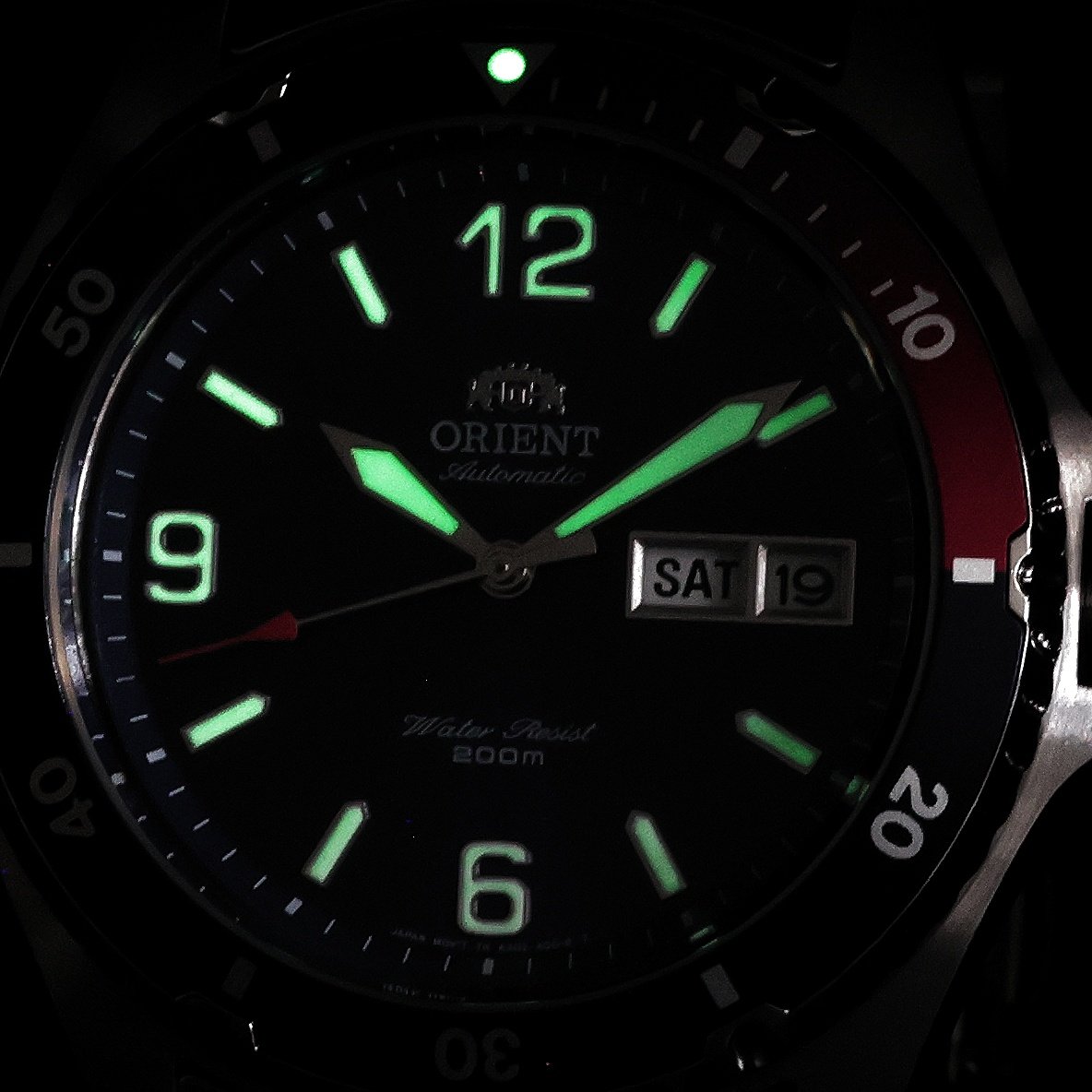 zegarek Orient FAA02009D9 automatyczny męski Sports Mako II Automatic - miniatura 5