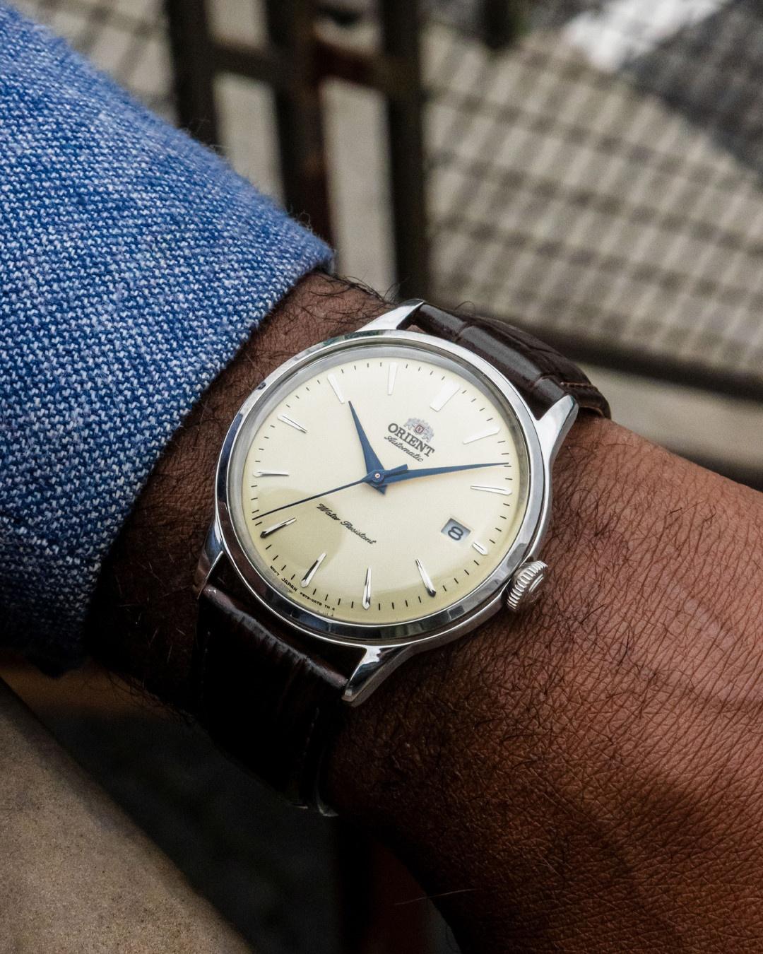 zegarek Orient RA-AC0M04Y30B automatyczny męski Classic Automatic Bambino Automatic - miniatura 6