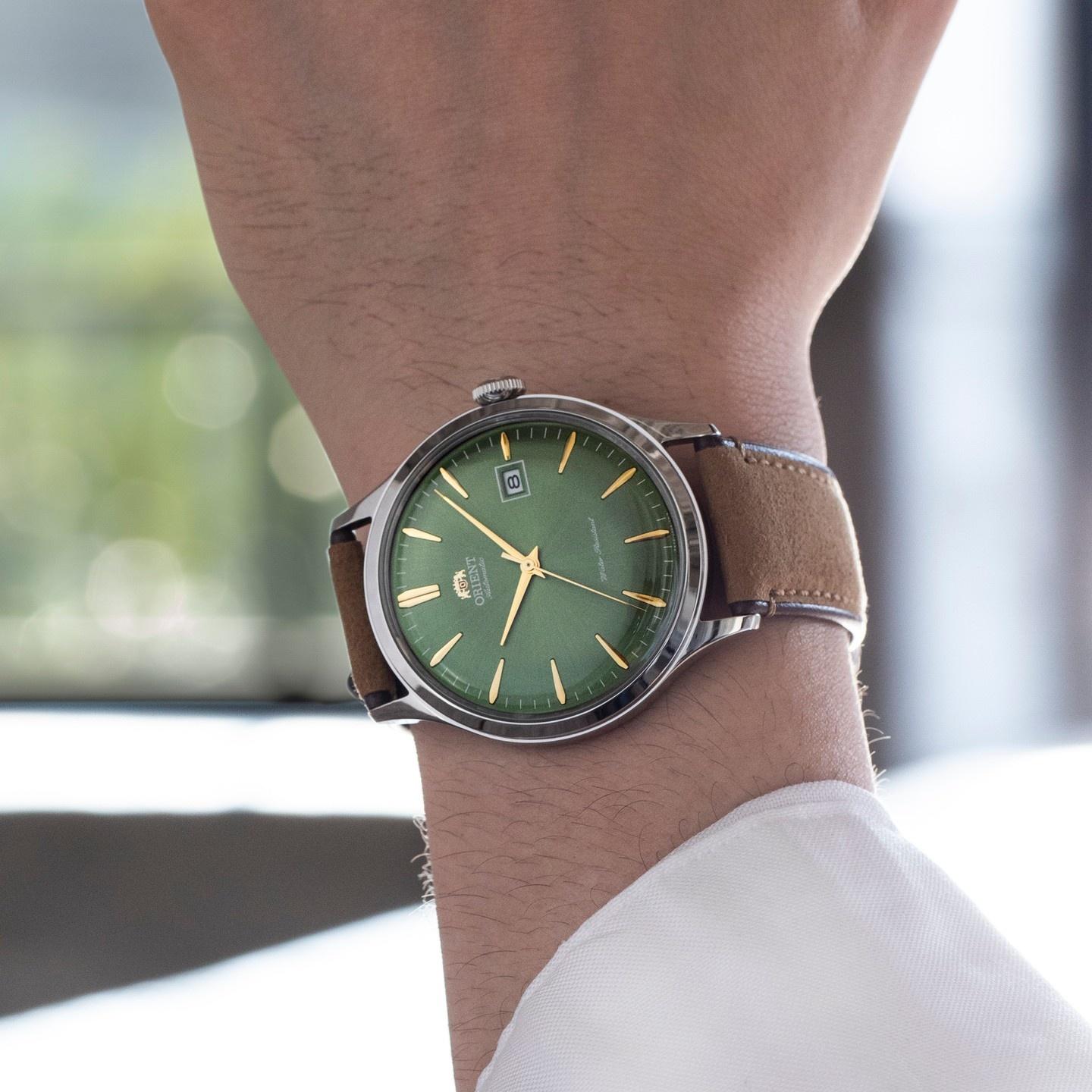 zegarek Orient RA-AC0P01E30B automatyczny męski Classic Bambino 42mm