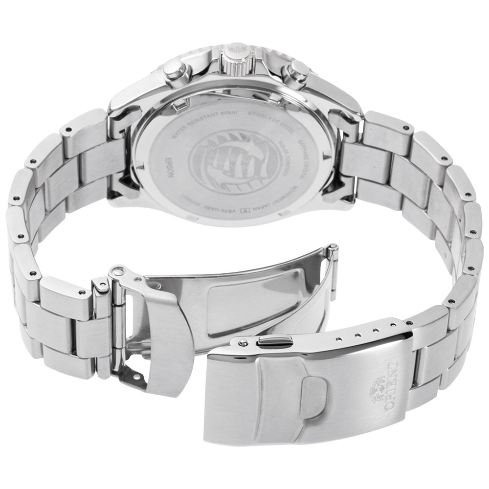 zegarek Orient RA-TX0202B10B męski z chronograf Sports