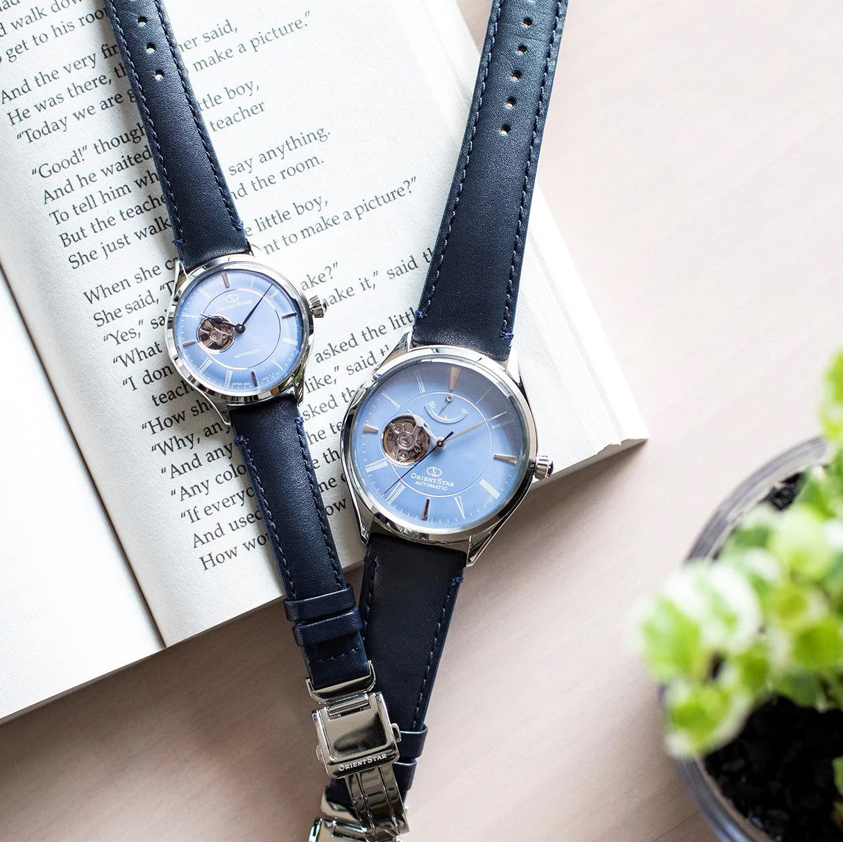 zegarek Orient Star RE-ND0012L00B automatyczny damski Open Heart Classic Open Heart Automatic - miniatura 6