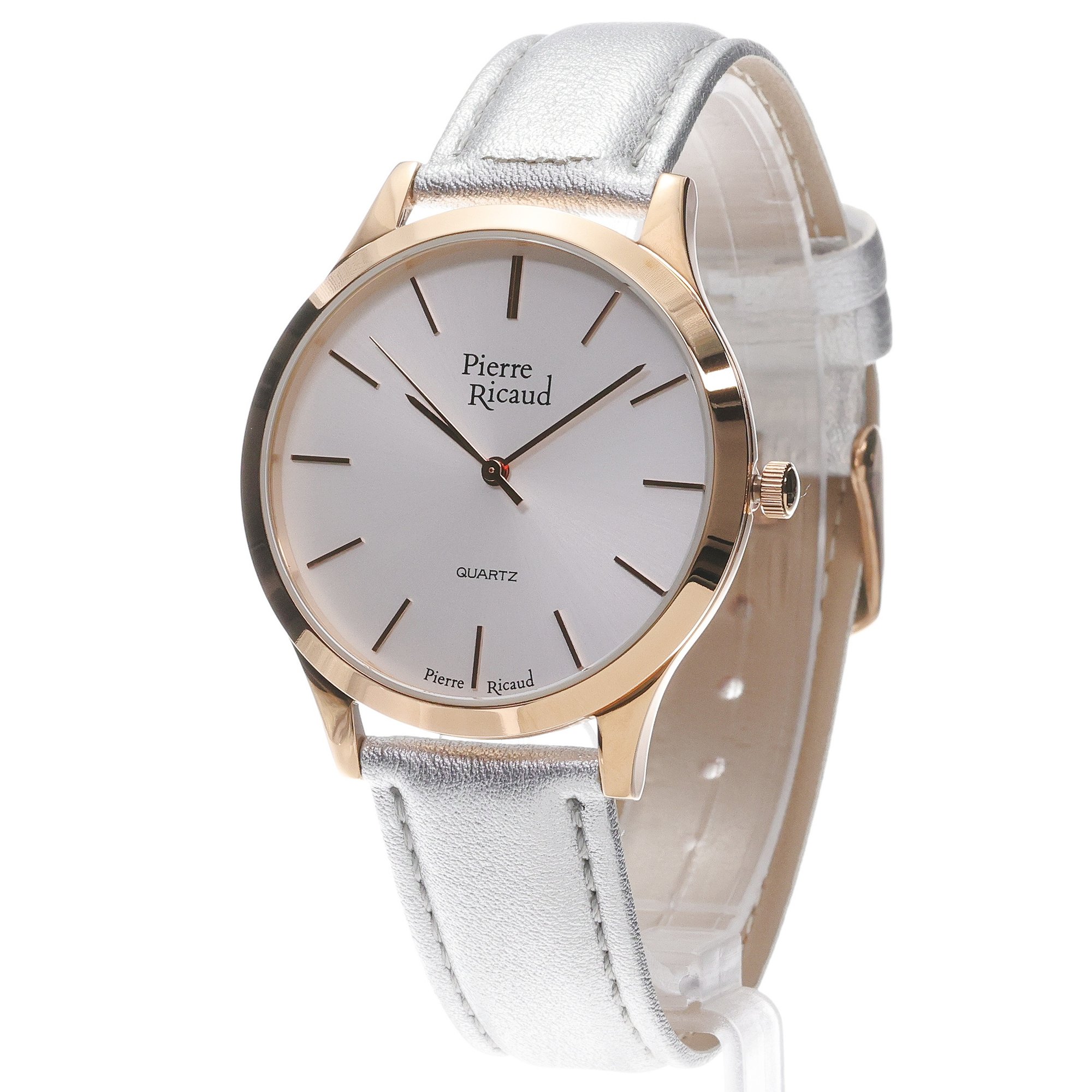zegarek Pierre Ricaud P220009S13Q różowe złoto Pasek