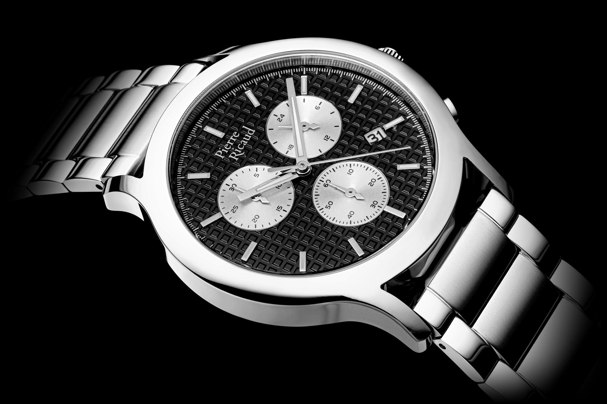 zegarek Pierre Ricaud P910995114CH kwarcowy męski Męskie Classic Chronograph