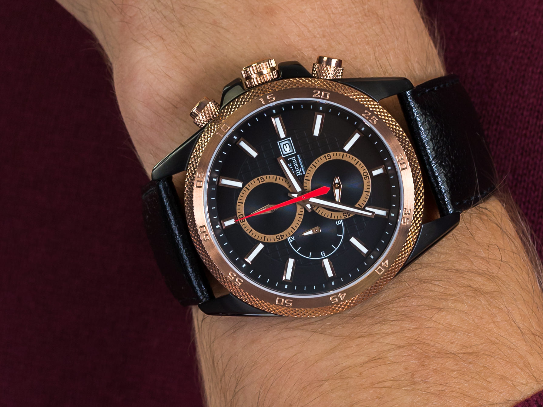 Zegarek Pierre Ricaud Chronograph męski - miniatura 2