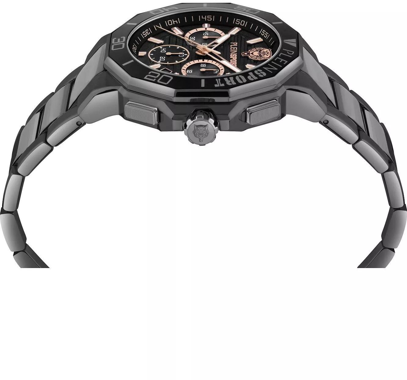 zegarek Plein Sport PSAGA0825 Titan Chronograph męski z chronograf Plein Sport - miniatura 3